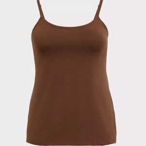 Torrid Brown Camisole Foxy Cami Top NWT!
